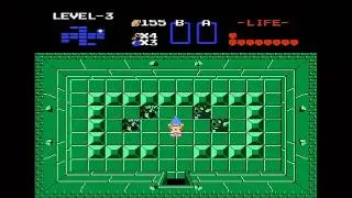 The Legend of Zelda (NES) Walkthrough (Part 4) - Level 3 