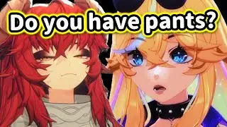 Ari can’t help wondering if Zen has PANTS after seeing a lot of Butt in her new model