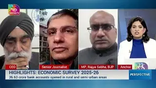Discussion at &ldquo;Perspective: Economic Survey 2025-26&rdquo; Show @SansadTV, 29th Jan 2026
