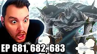 You'll Never Guess What This Guy Sounds Like... || One Piece REACTION Episode 681, 682, & 683