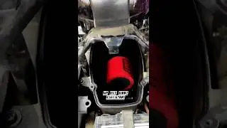 UNI AIR FILTER BIIE SOUND MODIFICATION #r15 #airfilters #shorts #bikes #modified