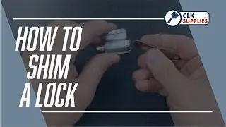 Locksmith Training: How to Shim a Lock - Quick, Simple, and Cheap!