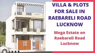 Mega Estate |☎+91-7669414340 | Villa Plots For Sale In Raibareli Road Lucknow | Actual Video