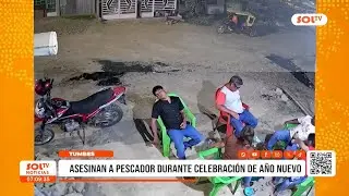 Tumbes: asesinan a pescador durante celebraci&oacute;n de A&ntilde;o Nuevo