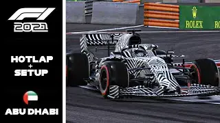 F1 2021 Abu Dhabi World Record Hotlap + Setup 1:32.1