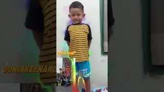 Keenand Joget Balon Angin Musik Remik Tiktok SEMONGKO! #shorts