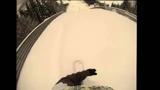 powder days @ skiflying hill kulm