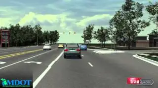 I-96 at Cascade Road Diverging Diamond Interchange (DDI)