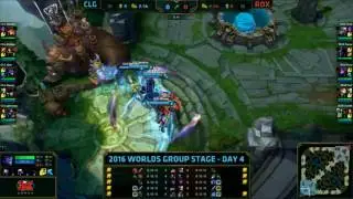 CLG vs ROX (A) | World Championship 2016 | Group Stage | Day 4
