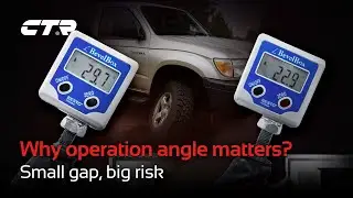 CTR operation angle test: OE precision, safer range, fewer repairs. Drive safe with CTR.