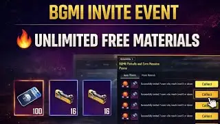 BGMI INVITATION EVENT / HOW TO GET INVITATION TOKEN IN BGMI / INVITE FRIENDS AND EARN MASSIVE POINT