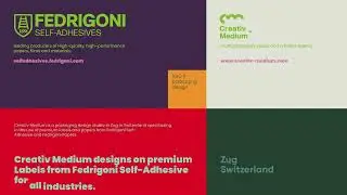 Creativ Medium : Designs Packaging on materials from Fedrigoni Self-Adhesives and Fedrigoni Papers