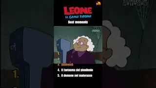 LEONE il cane fifone BEST MOMENTS #perte #cartonianimati
