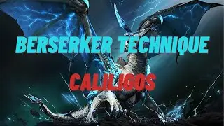 Lost Ark - 1550 Berserker's Technique Caliligos Guardian Raid ( Before Balance Patch )