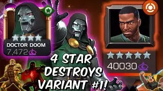 4 Star Doctor Doom DESTROYS Variant #1 Ultron's Assault Chapter 2 - Marvel Contest of Champions