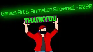 Games Art & Animation course 2020 showreel.