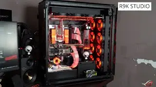 Installation $20,000 AMD 3990X++ Dual Titan RTX ASMR