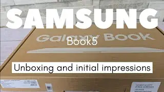 Samsung Galaxy Book5 AI Metal Intel Core Ultra 7 255U (@62K) - Unboxing and initial impressions!! 