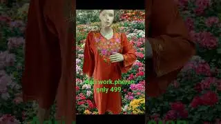 kashmiri machine aari work pheran only 499. #fashion #bollywooddance #lifeisbutadream #danceindia