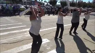Hoover High School Patriot Marching Band at the 2024 Santa Cruz Band Review