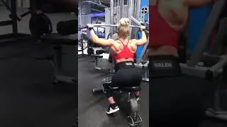 Great Shoulder Workout Jessica Williams IFBB Pro #gymmotivation #bodybuilding #female #shorts #reels