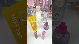 Korean beauty products as K-pop concepts?! #beautyessentials #makeupproducts #skincareproducts