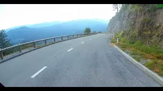 Aprilia SX50 Summer Ride down the Pass - Medvedje Ride - Slovenia