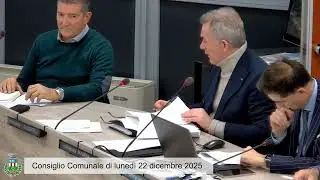 Consiglio Comunale di Curno (BG) - lunedì 22 dicembre 2025