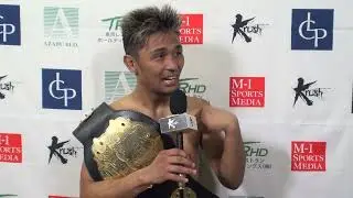 【試合後インタビュー】大沢 文也 22.4.30 Krush.136 #krush #k1wgp #格闘技
