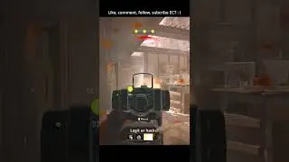Legit or hacks PT.4 MW2 #shorts #mw2 #cod #aimbot