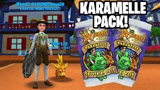 Wizard101: *NEW* KARAMELLE PACK IS OUT!!