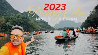 The most INCREDIBLE boat tour in NINH BINH , VIETNAM 🇻🇳 || Trang An Boat Tour
