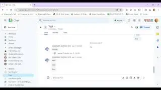 Shared Tab in Spaces (Google Chat - Spaces)