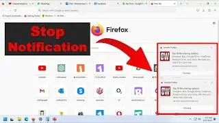 How to Turn Off Firefox Notifications in Windows PC