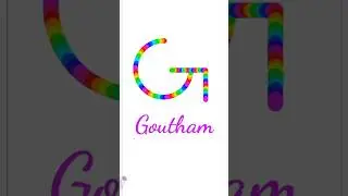 Gowtham name using python , comment your name for your video with name