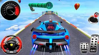 Mega Ramp Monster Car Racing 3D - Extreme Car Stunts - Android Gameplay