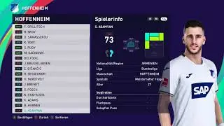 eFootBall Base PES 2021 Bundesliga Real Faces