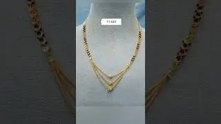 Gold Mangalsutra Design With Price | Gold Mangalsutra For Daily Use #shorts #mangalsutra