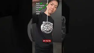 [Level 1 to 100] How to catch the off string yo-yo in the air #yoyo #Impossible #beginnertopro