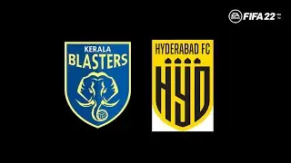 &diams;️FIFA 22 Gameplay  Kerala Blasters vs Hyderabad fc | match 1 | easportslive | Fifa22