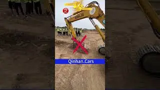Mind-Blowing Excavator Opretor skills test 🔥#shorts