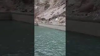 Exploring a massive mountain water tank! #WaterStorage #MountainAdventures #mountains #viralshorts