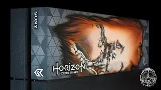 PS4 Custom Painted Faceplate - Horizon Zero Dawn