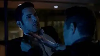 Lucifer 2x08 - Lucifer and Dan Fight
