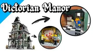 Я превратил дом с привидениями в викторианский особняк (набор LEGO 10228)