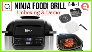 Ninja Foodi 5 in 1 Indoor Grill Review | Unboxing  Demo Review BBQ Chicken