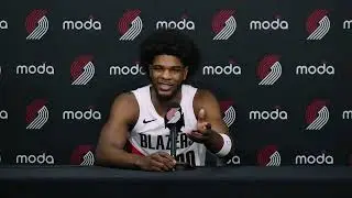 Scoot Henderson Talks About Rehab Excitement To Return Player of Blazers Interview 29 09 2025