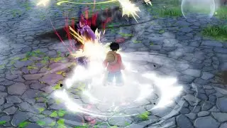 Luffy Conqueror's Haki Special Attack  - One Piece: Pirate Warriors 4