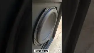 sub LG reaproveitado + caixa dutada feita em casa