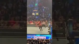 Roman Reigns Spear Matt Raddle Live #shortsvideo #shorts #wwe #romanreigns